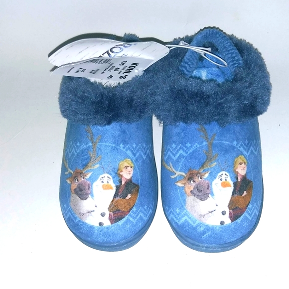 Shoes 3 For 15 Kids Frozen Slippers Size 78 Poshmark